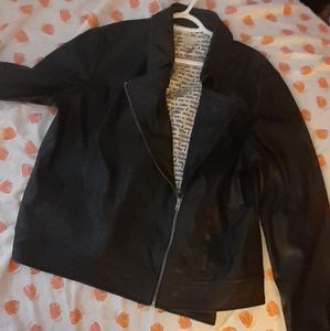 Leather jacket NWOT